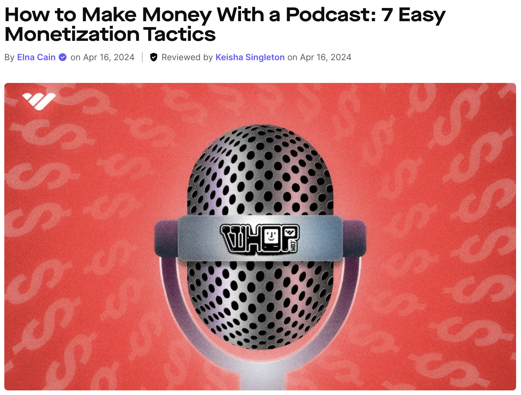 How to Make Money With a Podcast: 7 Easy Monetization Tactics